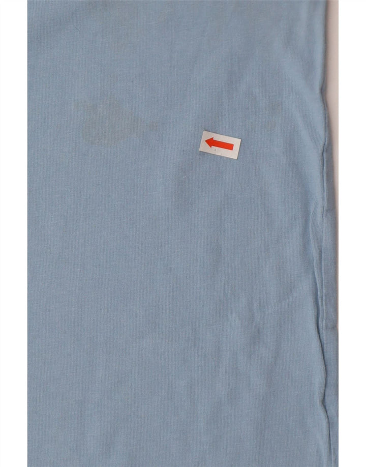 Crew Clothing T-Shirt Homme Bleu Moyen Coton