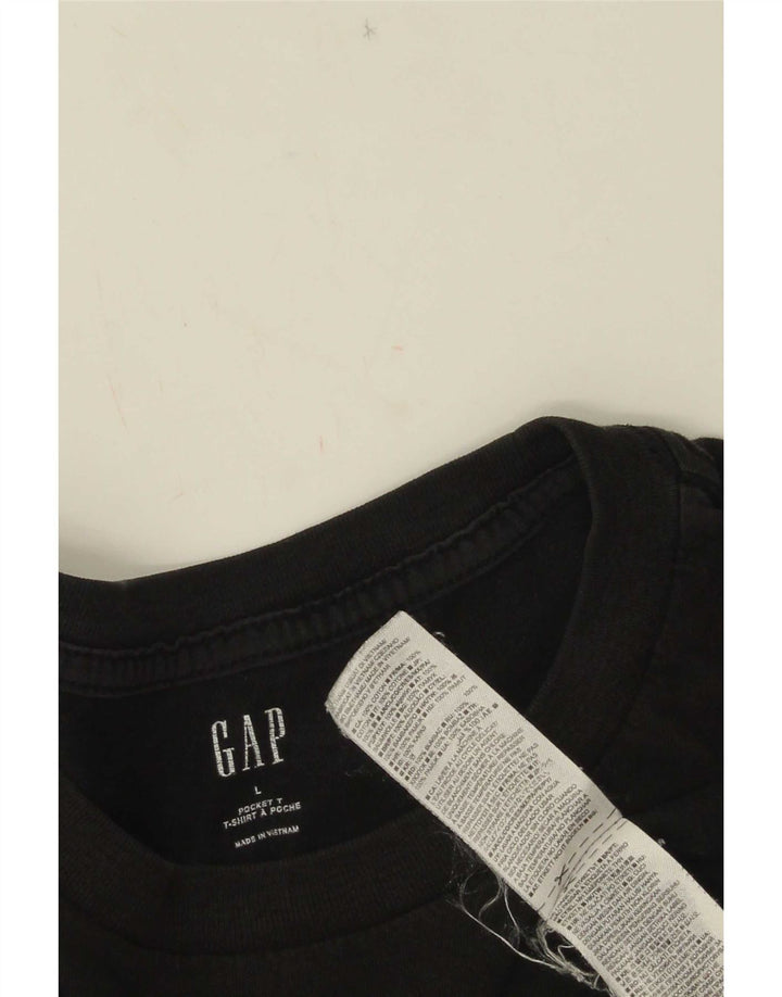 Gap T-Shirt Homme Haut Large Noir Coton