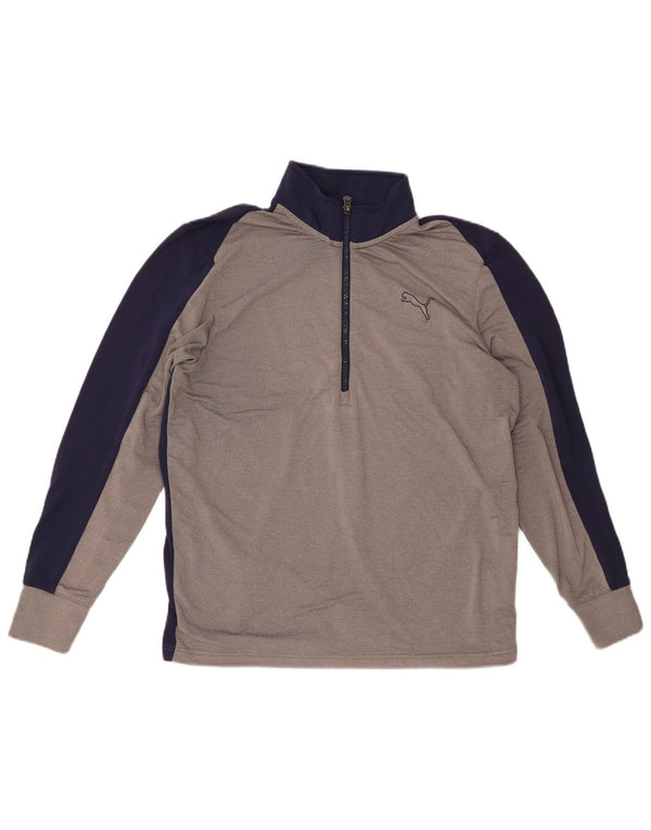 Haut de survêtement à col zippé pour homme Medium