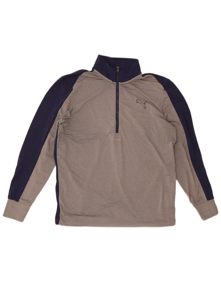 Haut de survêtement à col zippé pour homme Medium