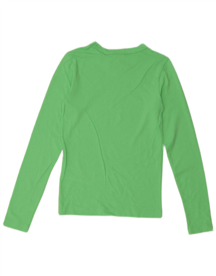 Champion Haut à manches longues pour femme UK 12 Vert moyen Coton