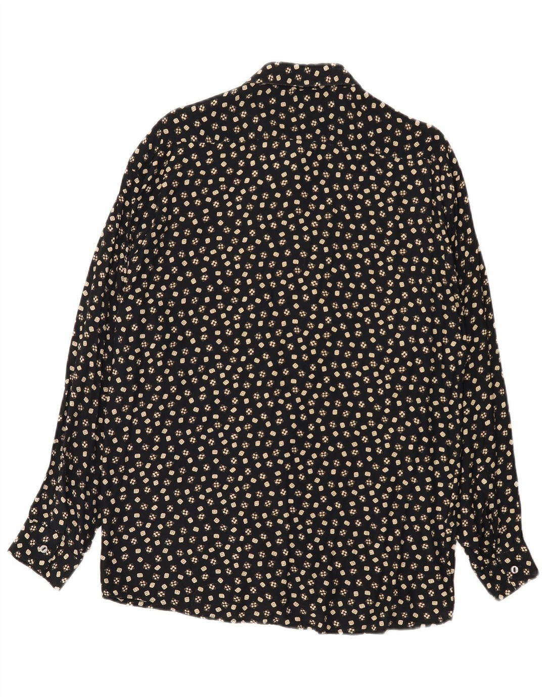 Tipo' S Chemise Homme Medium Noir Floral Viscose
