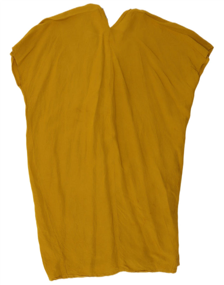 Zara Robe tunique surdimensionnée pour femme UK 18 XL Jaune