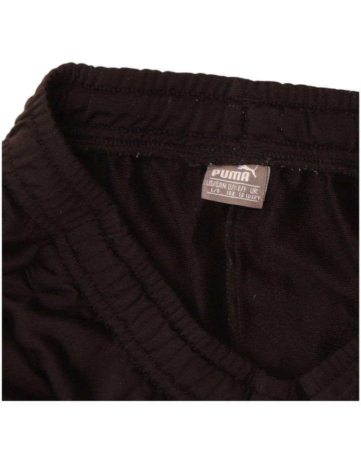 PUMA Pantalon de survêtement garçon 11-12 ans Noir Polyester