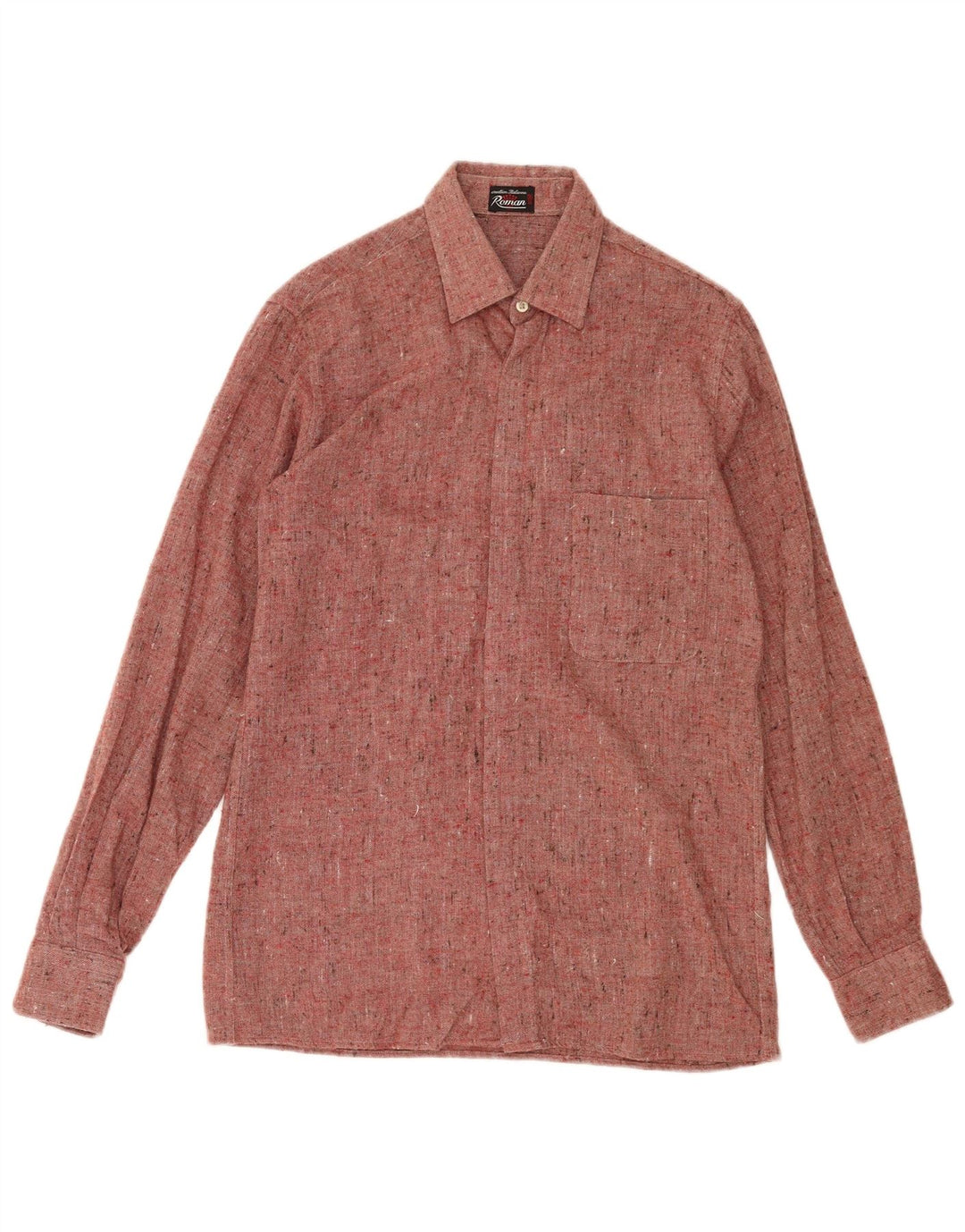 Chemise homme Roman taille 36 14 petit rouge moucheté