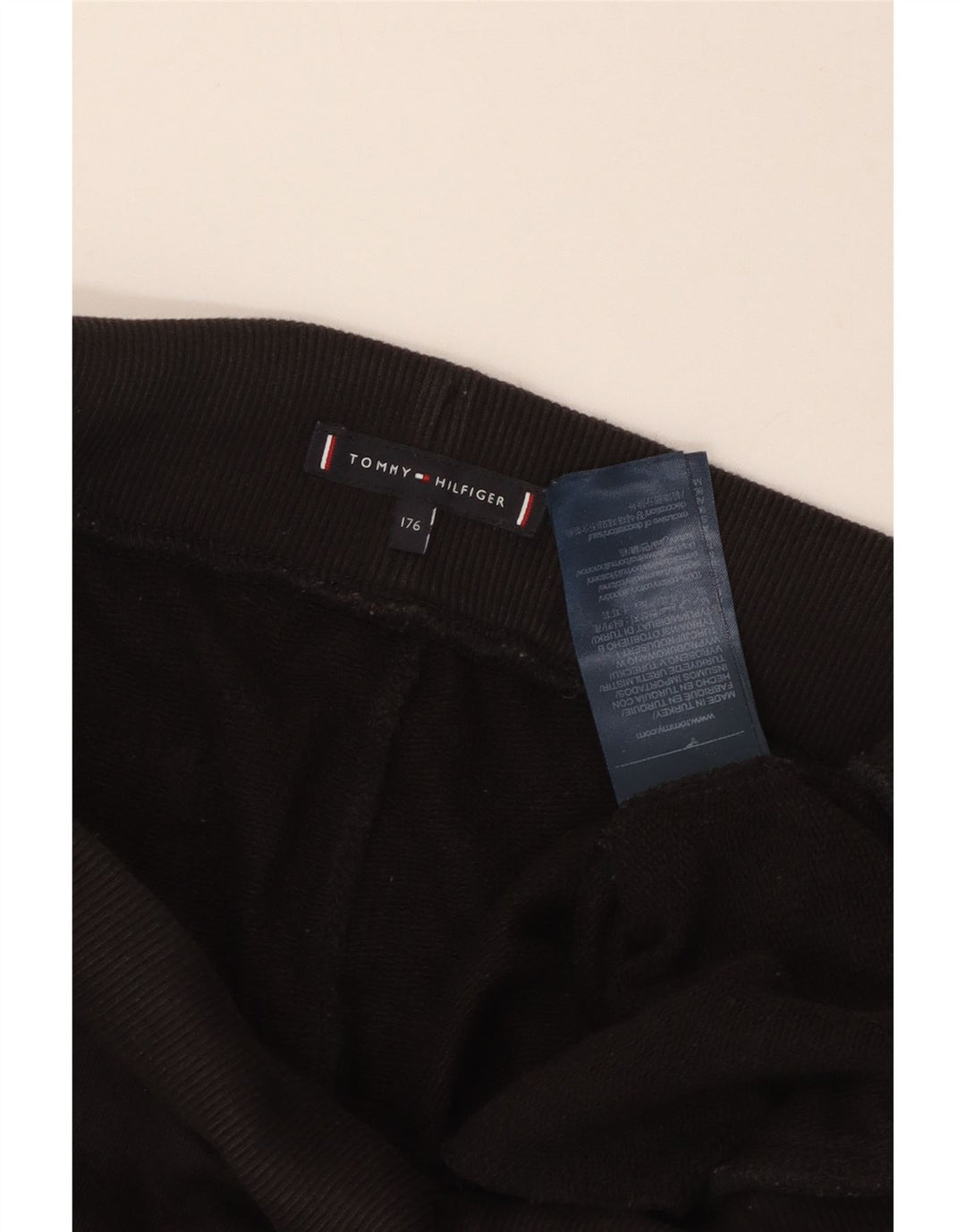 TOMMY HILFIGER Pantalon de survêtement graphique pour garçon 15-16 ans Noir