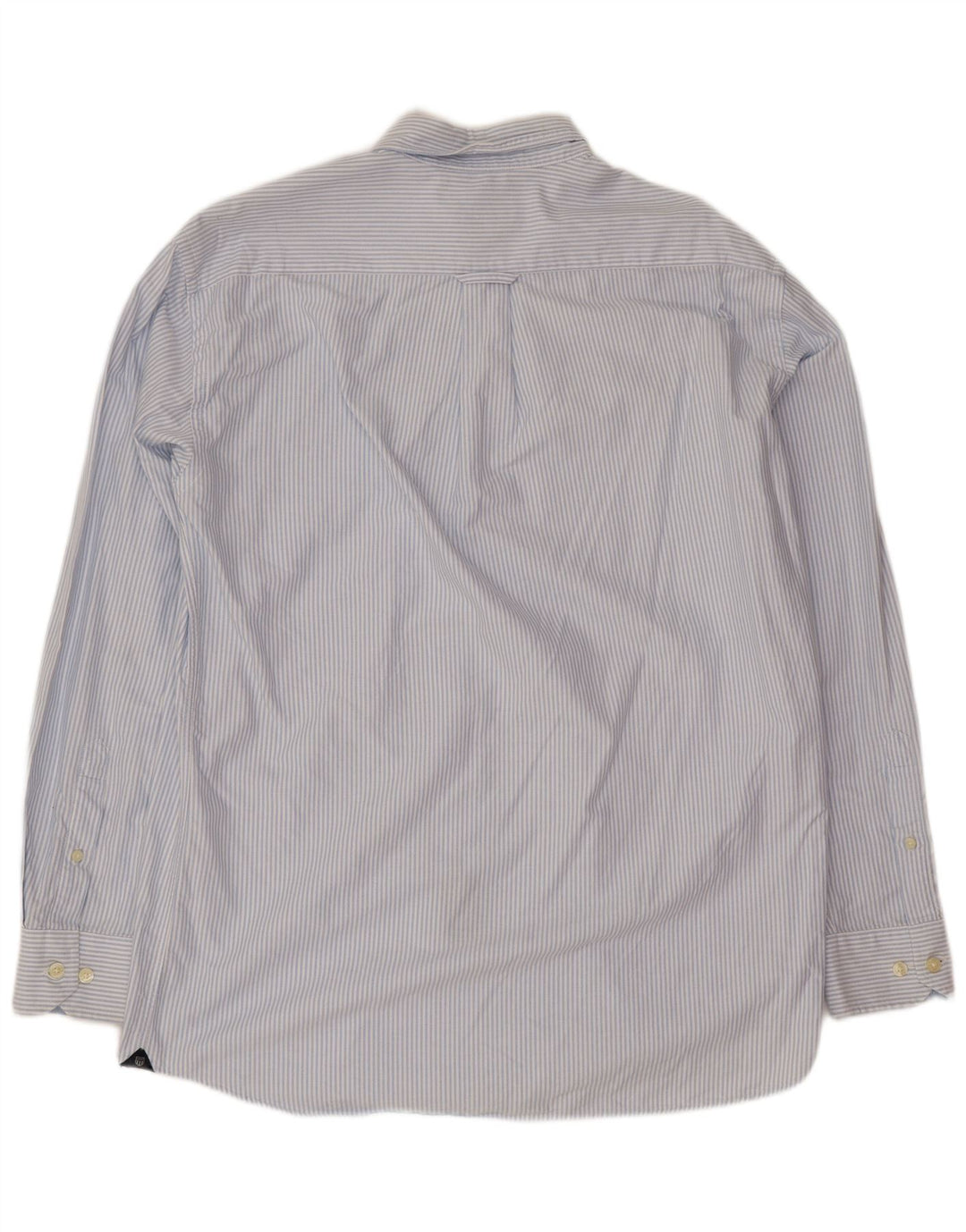 Gant Chemise Homme Large Bleu Rayé Coton