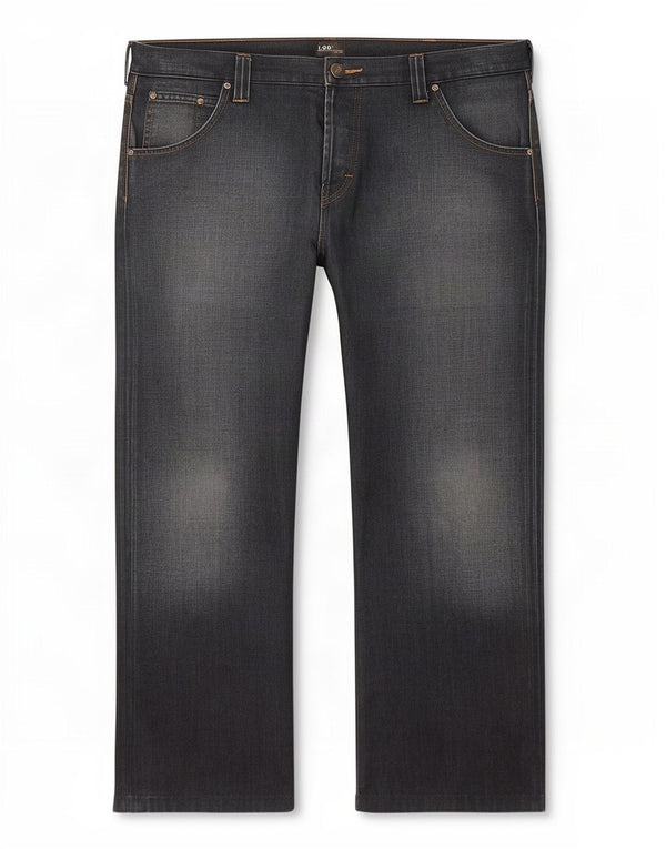 Lee Jean droit Flint homme W38 L28 bleu marine coton