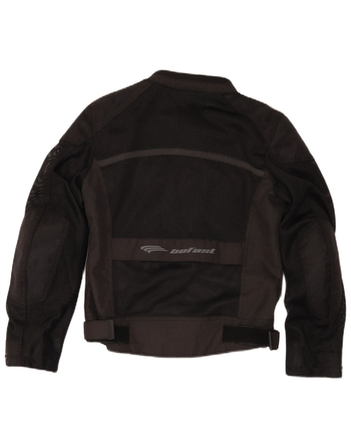Befast Veste Motorstyle Graphic Racer pour femme UK 14 Medium Noir Polyester
