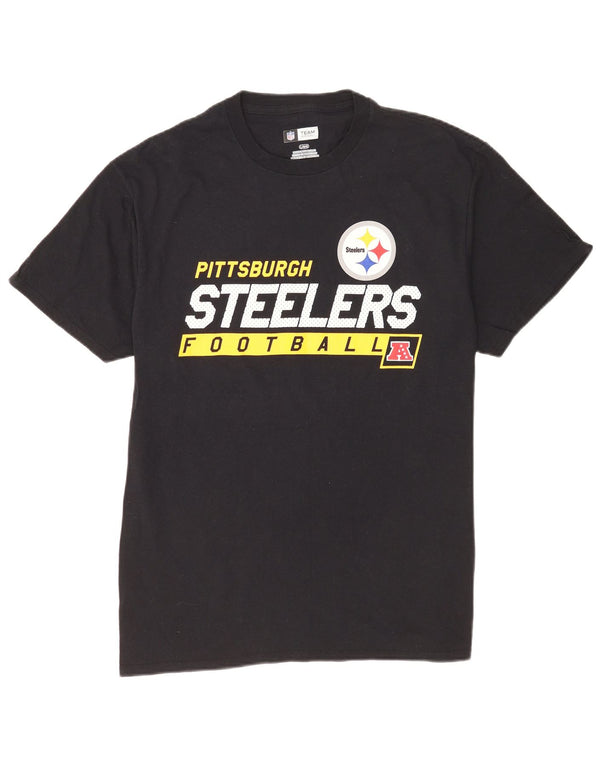 NFL Pittsburgh Steelers T-shirt graphique pour homme Grand coton noir