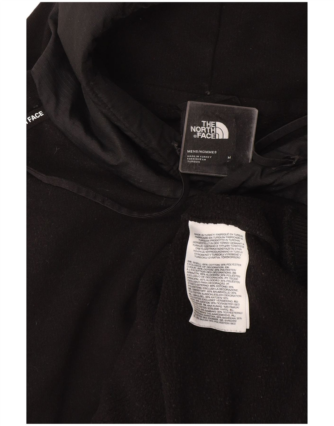 The North Face Pull à capuche pour homme en coton noir moyen