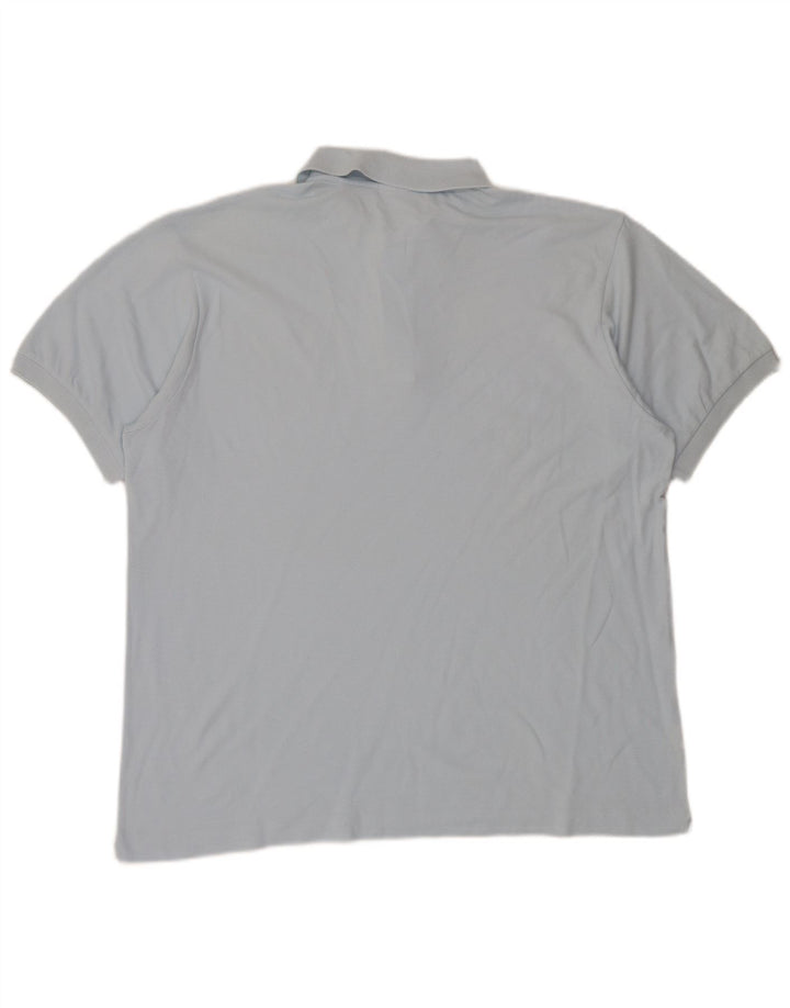 Lacoste Polo Homme Taille 6 XL Bleu Coton