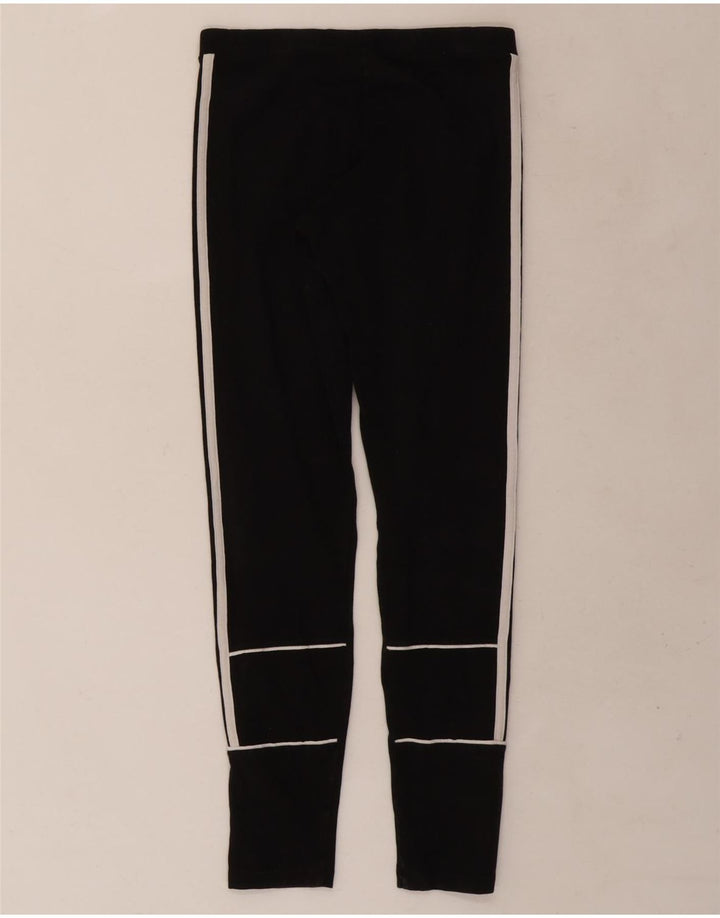 Adidas Leggings Femme UK 8 Petit Coton Noir