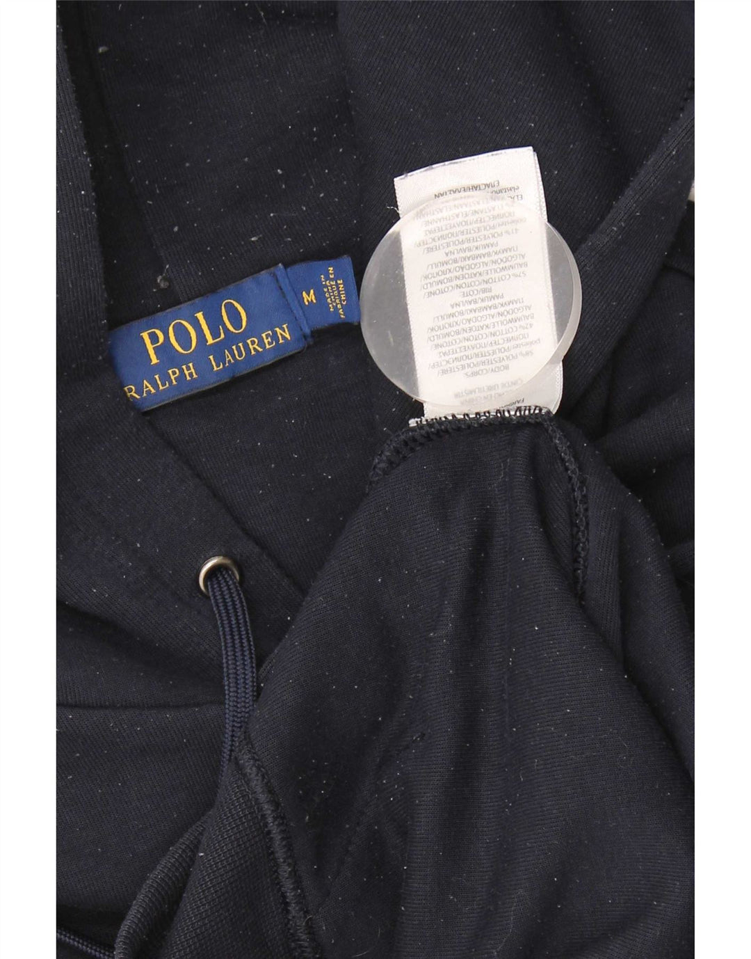 Polo Ralph Lauren Pull à capuche pour homme Bleu marine moyen Polyester