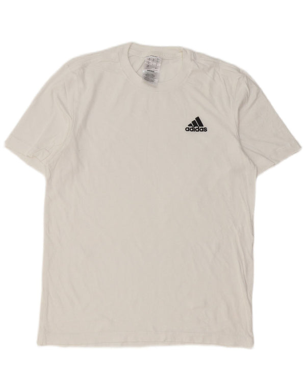 Adidas T-Shirt Homme Top XS Blanc Coton