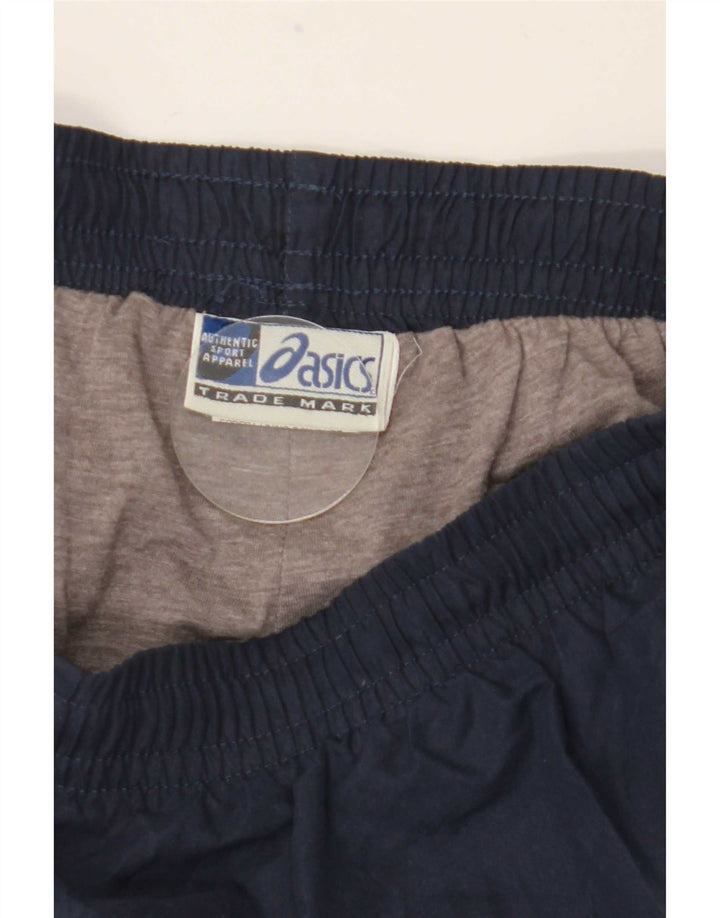 Asics Pantalon De Survêtement Homme Petit Bleu Marine Polyester