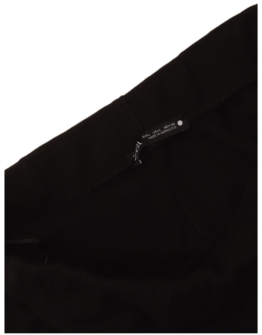 Zara Femme Jupe Midi Large W30 Noir
