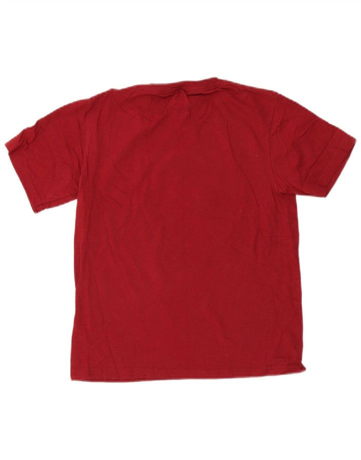 Champion T-Shirt Graphique Garçon 7-8 Ans Rouge Moyen