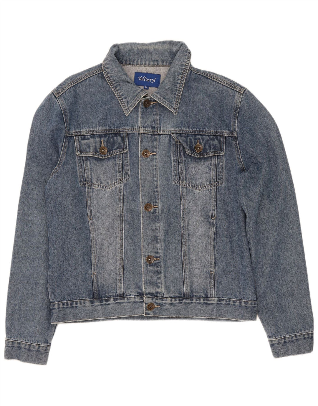 veste en jean homme vintage IT 50 Grand Bleu