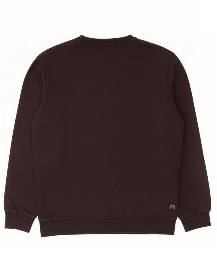 Puma Sweat-Shirt Graphique Homme Noir Moyen Coton