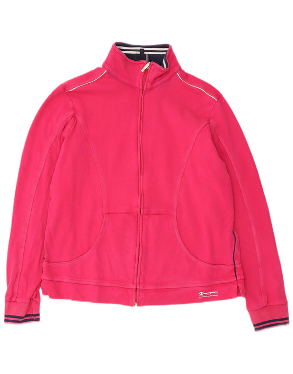 Champion Veste de survêtement pour femme UK 18 XL Rose Coton