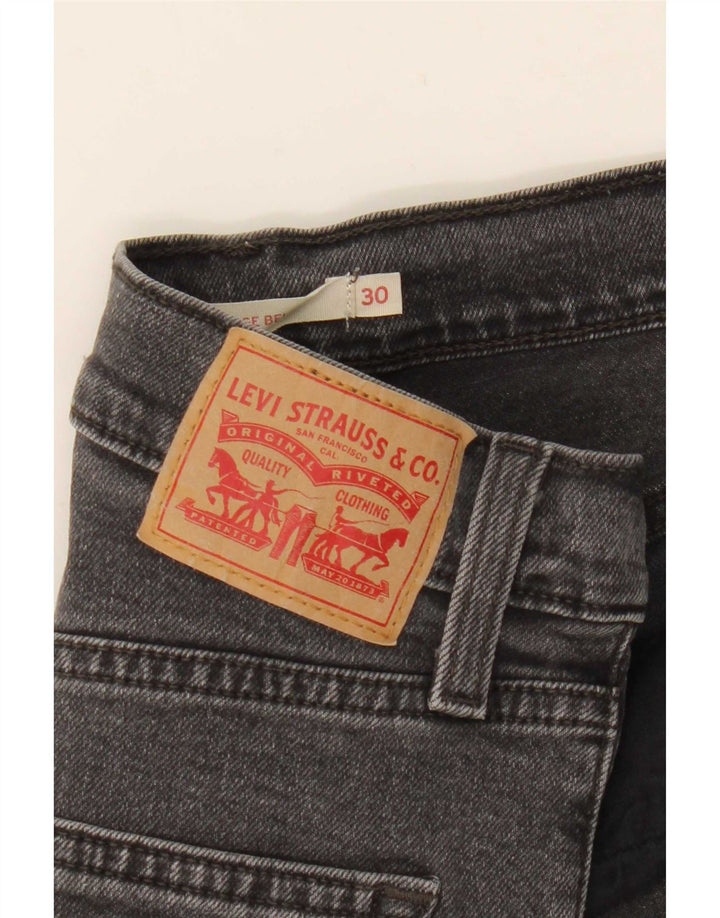 Levi's Jean Évasé Taille Haute Ribcage Femme W30 L28 Gris