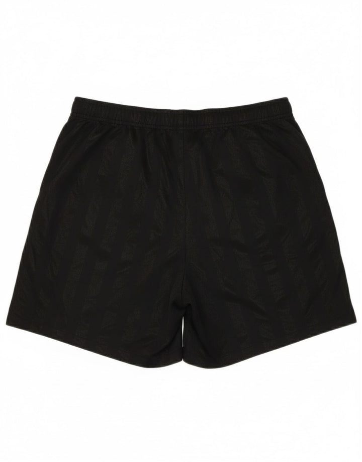 Nike Short de sport pour homme en polyester rayé noir moyen