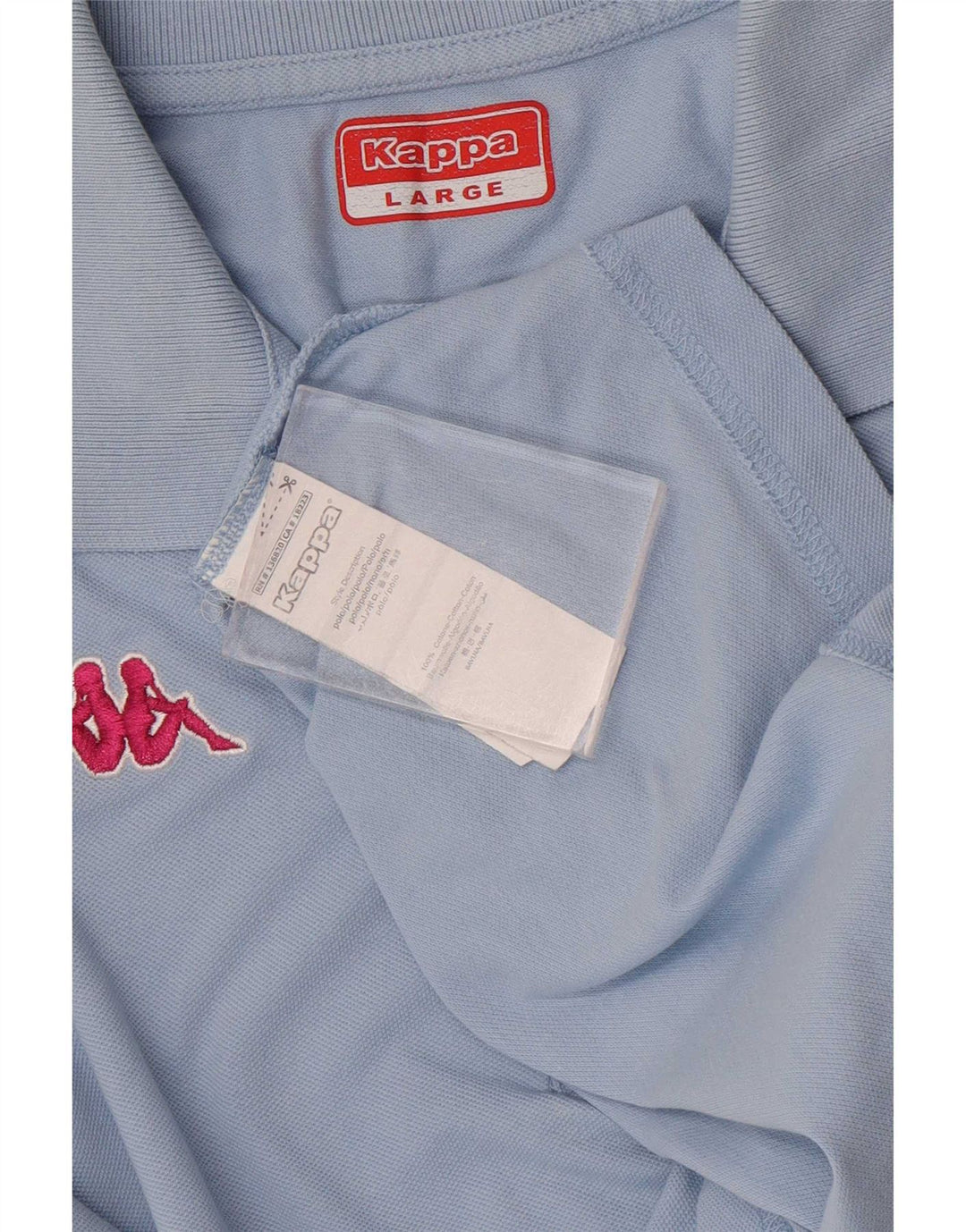 Kappa Polo Homme Grand Bleu Coton