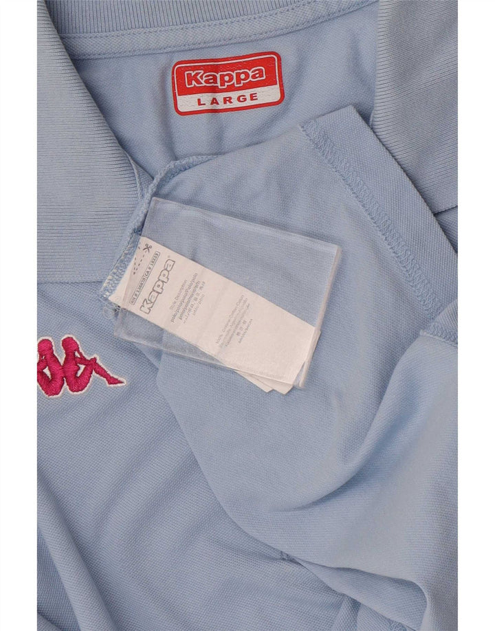 Kappa Polo Homme Grand Bleu Coton