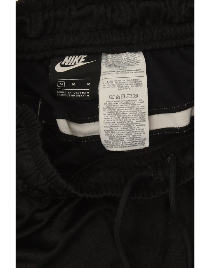 Nike Short de sport graphique pour homme en polyester color block noir moyen