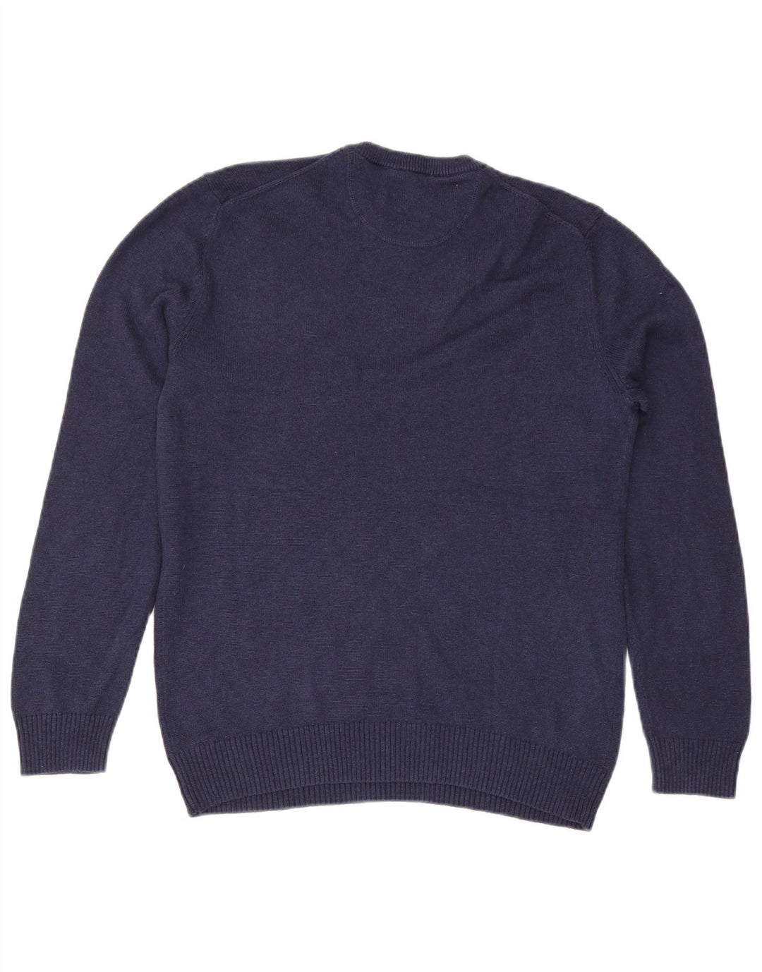 White Stuff Pull Col V Homme Bleu Marine Moyen Coton