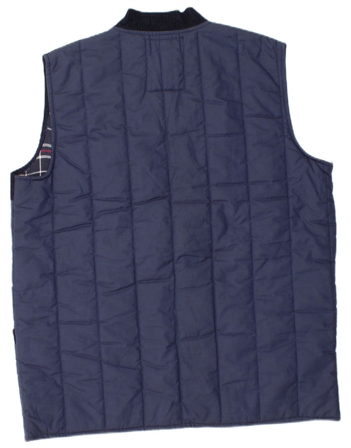 Oxford Blue Gilet rembourré pour homme UK 38 Bleu marine moyen Polyester