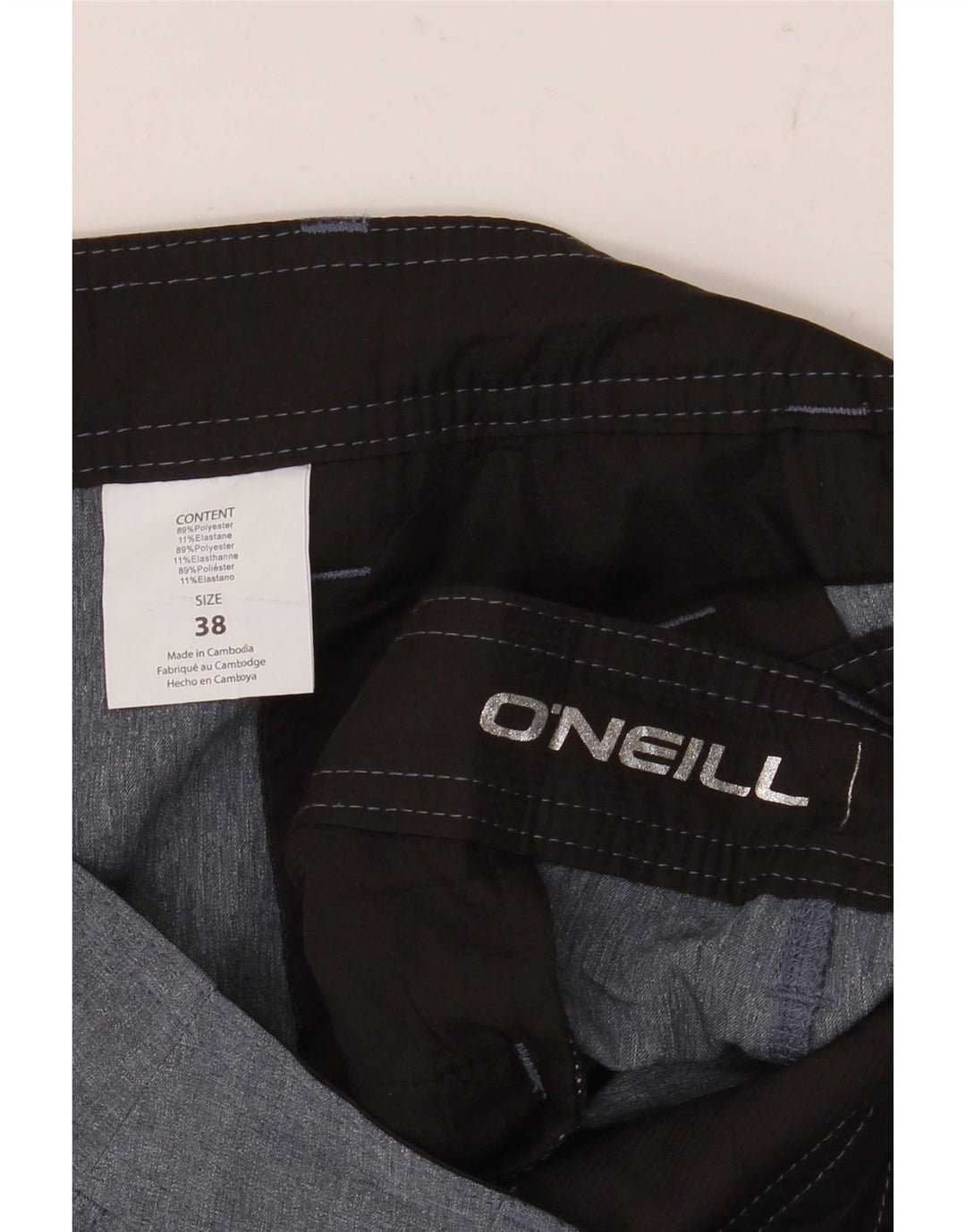 O'Neill Short Chino Homme W38 XL Gris Polyester