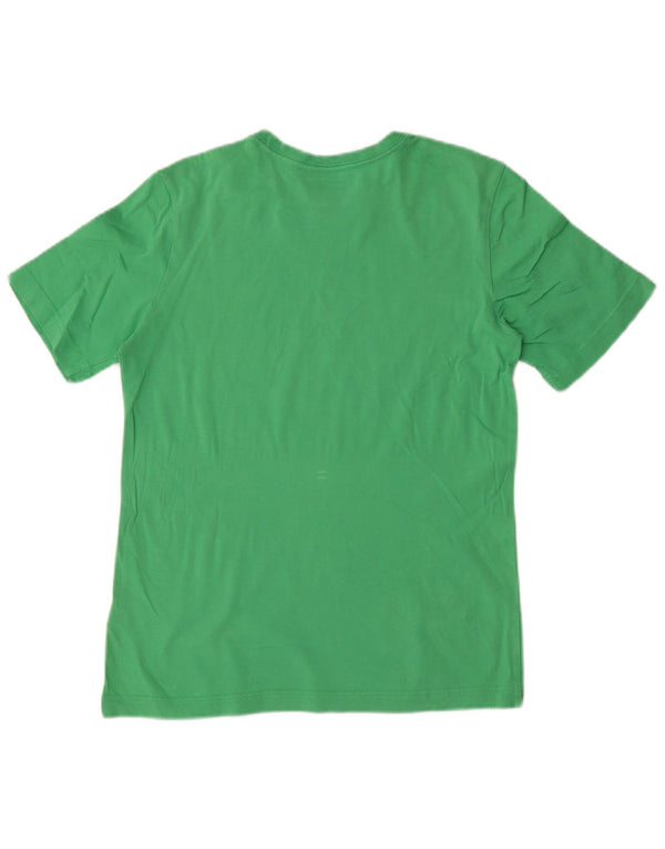 Adidas T-Shirt Graphique Garçon 13-14 ans Vert Coton