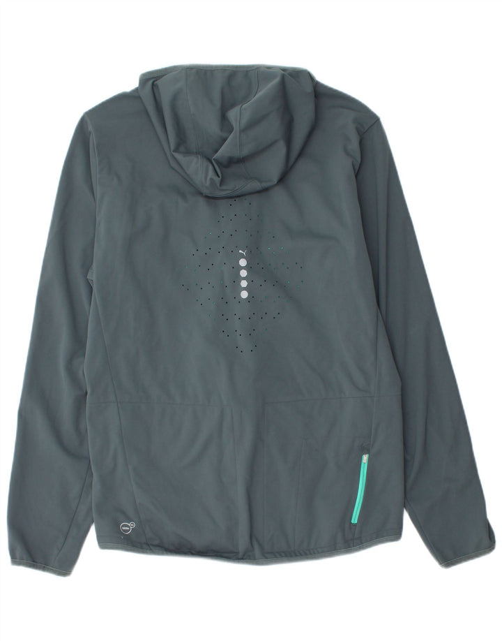 Puma Veste de Survêtement à Capuche Homme Gris Moyen