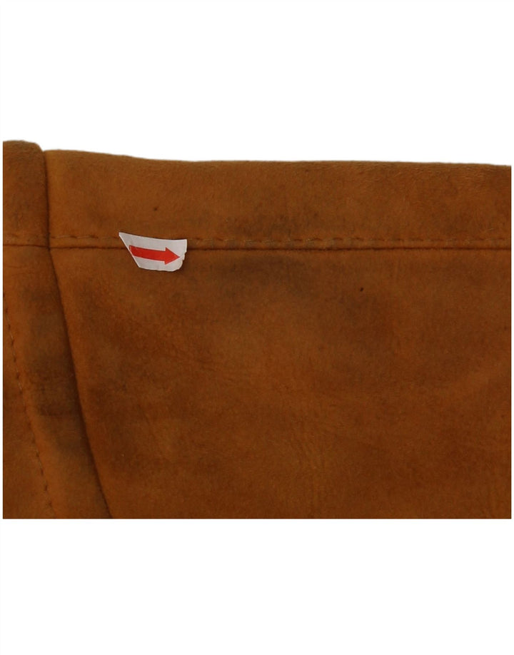 veste en peau de mouton à capuchon femme vintage EU 44 XL peau de mouton beige