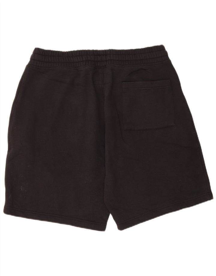 JACK WILLS Short de Sport Homme Grand Coton Noir