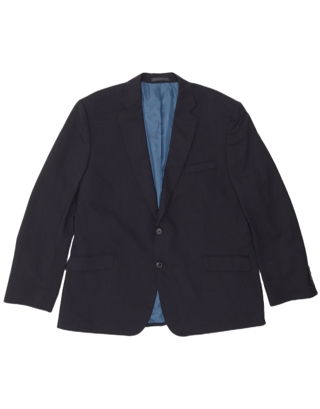 Marks & Spencer Veste blazer à 2 boutons pour homme UK 38 Bleu marine moyen classique