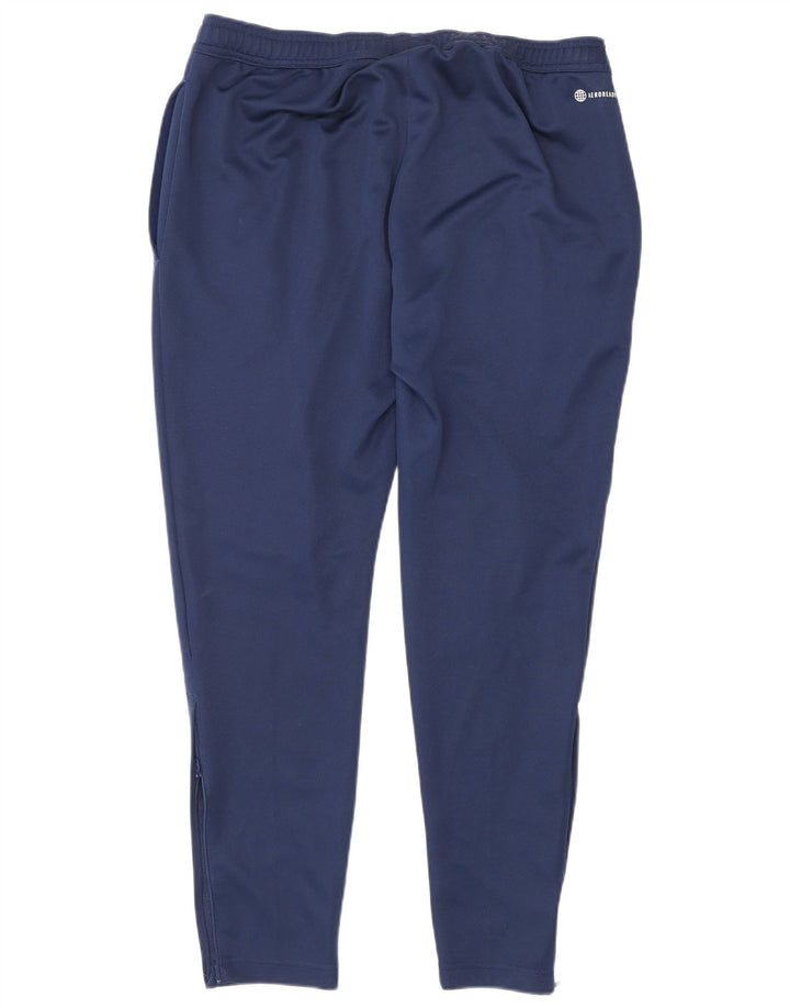 Adidas Pantalon de survêtement Aeroready pour hommes, grand, bleu marine, polyester