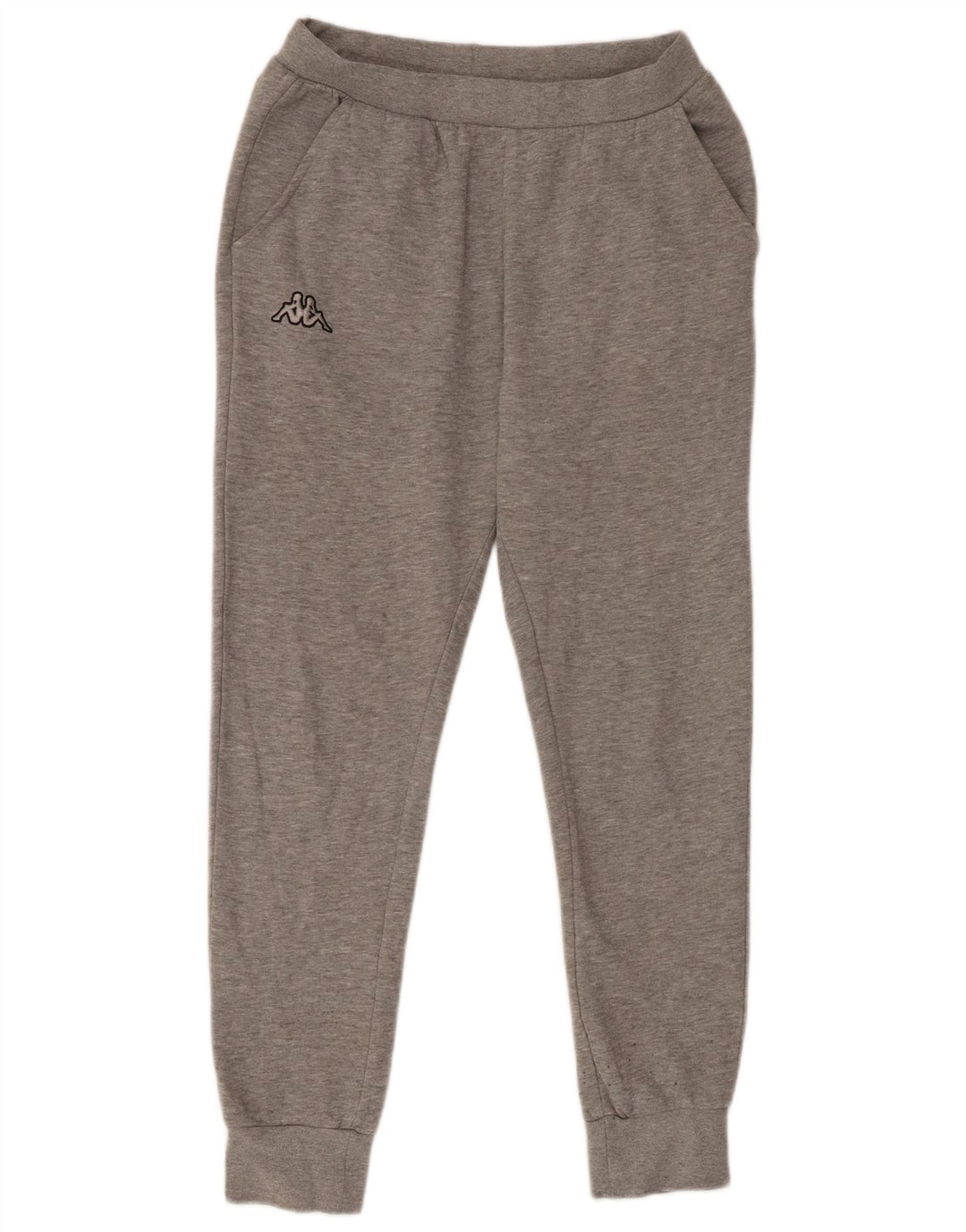 Kappa Pantalon de survêtement pour femme Joggers UK 10 Small Gris