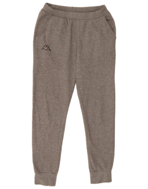 Kappa Pantalon de survêtement pour femme Joggers UK 10 Small Gris