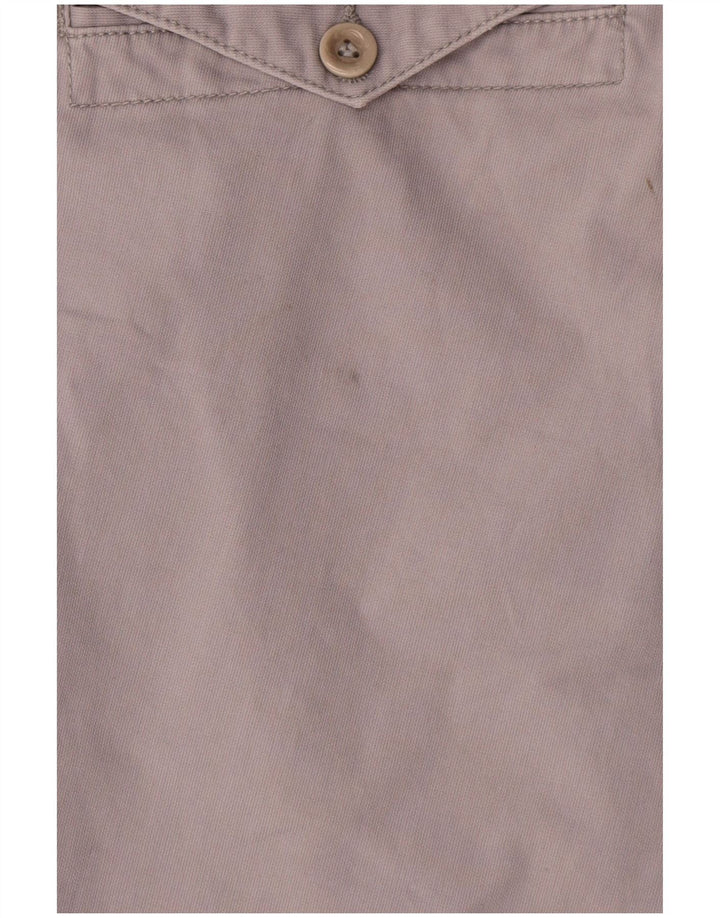 Diesel Short Chino Homme W30 Coton Gris Moyen