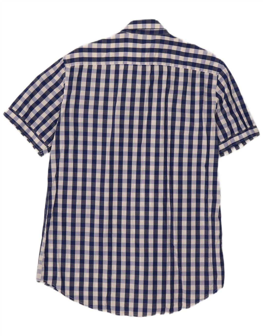 Carrera Chemise à Manches Courtes Homme Grand Bleu Vichy Coton
