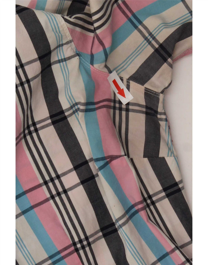 Tommy Hilfiger Chemise Femme US 12 Grand Coton à Carreaux Multicolore