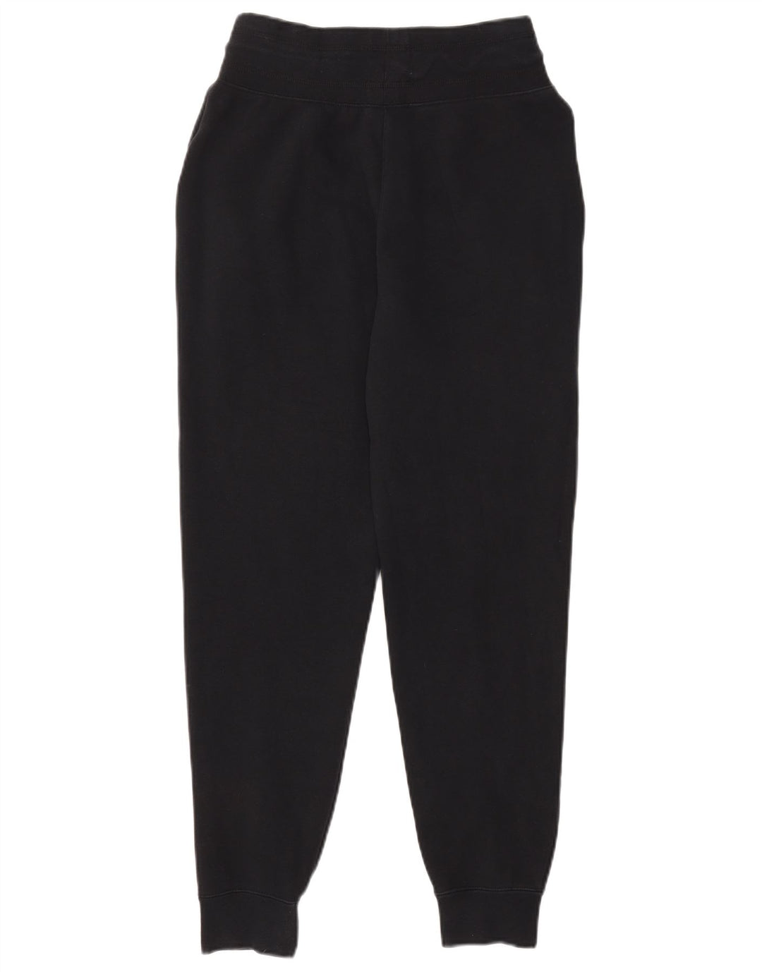 NIKE Pantalon de survêtement graphique pour femme Joggers UK 10 Small Black Cotton