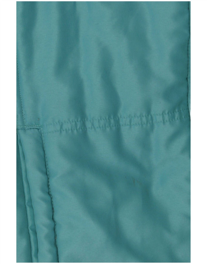 WEIRD FISH Gilet rembourré pour femme UK 14 Large Turquoise Polyester