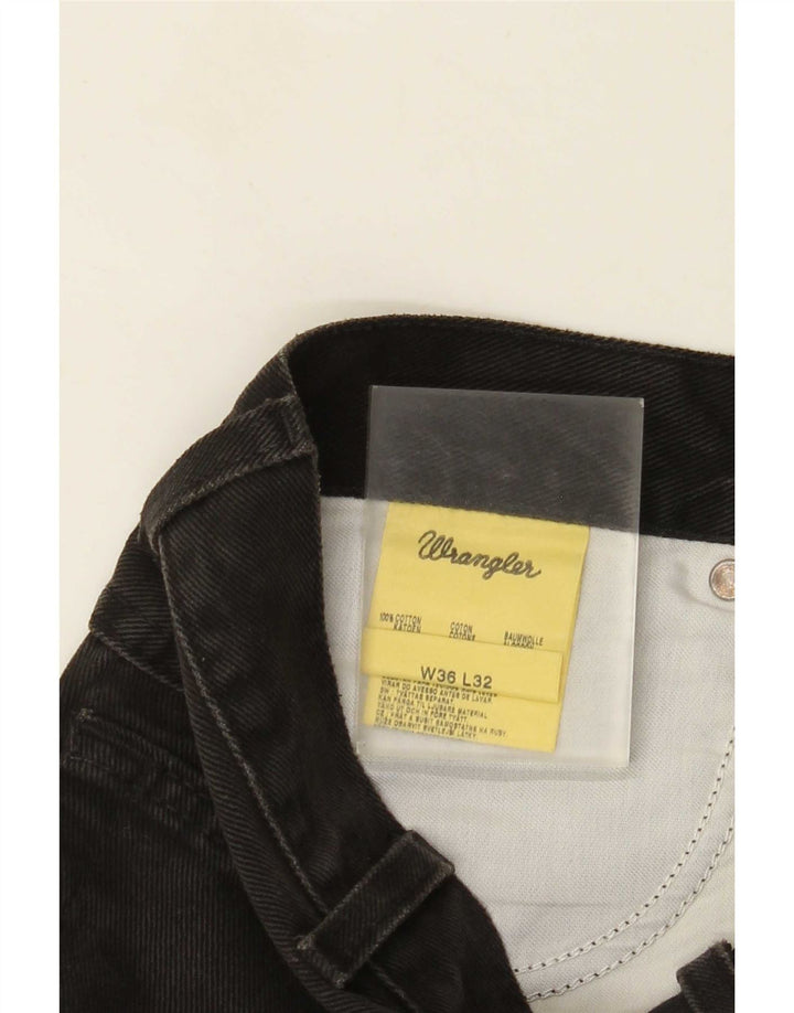 Wrangler Jean droit homme W36 L32 coton noir