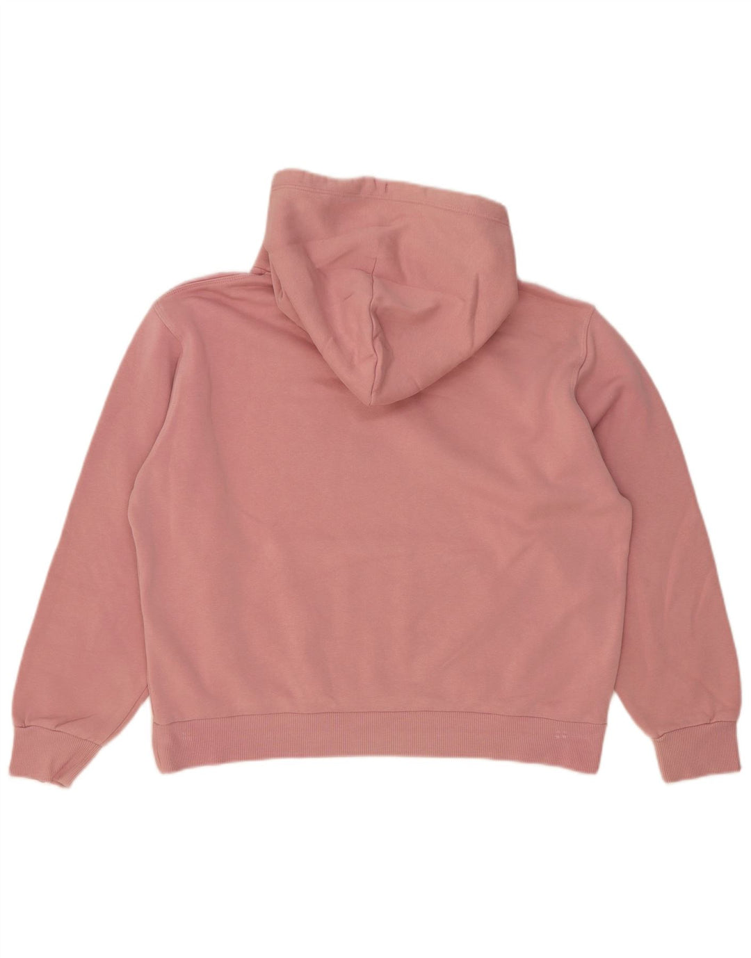 Converse Pull à capuche surdimensionné pour femme UK 44 Coton rose moyen