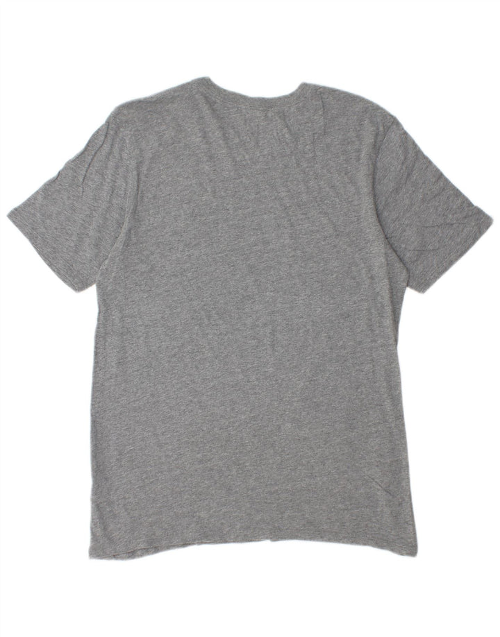 Nike Homme Athletic Cut Graphic T-Shirt Haut Gris Moyen Moucheté Coton