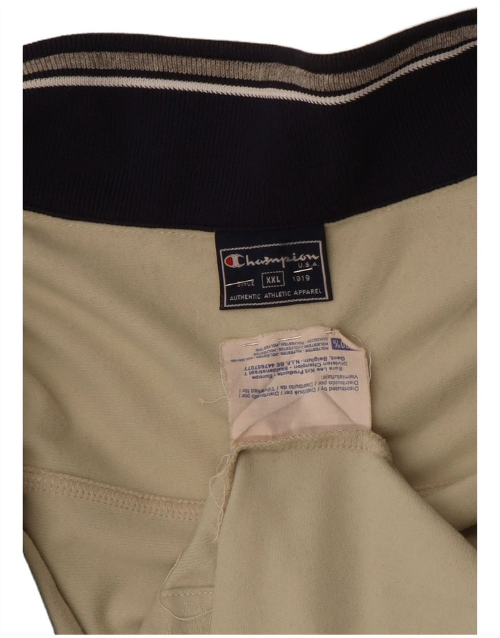 Champion Veste de survêtement pour homme 2XL Beige Polyester